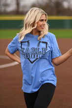 Load image into Gallery viewer, Custom Mascot Baseball Plate Tee
