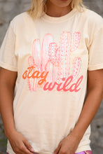 Load image into Gallery viewer, Stay Wild Cactus Tee
