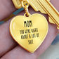 Mom, You Were Right About A lot Of Shit Personalized Keychain