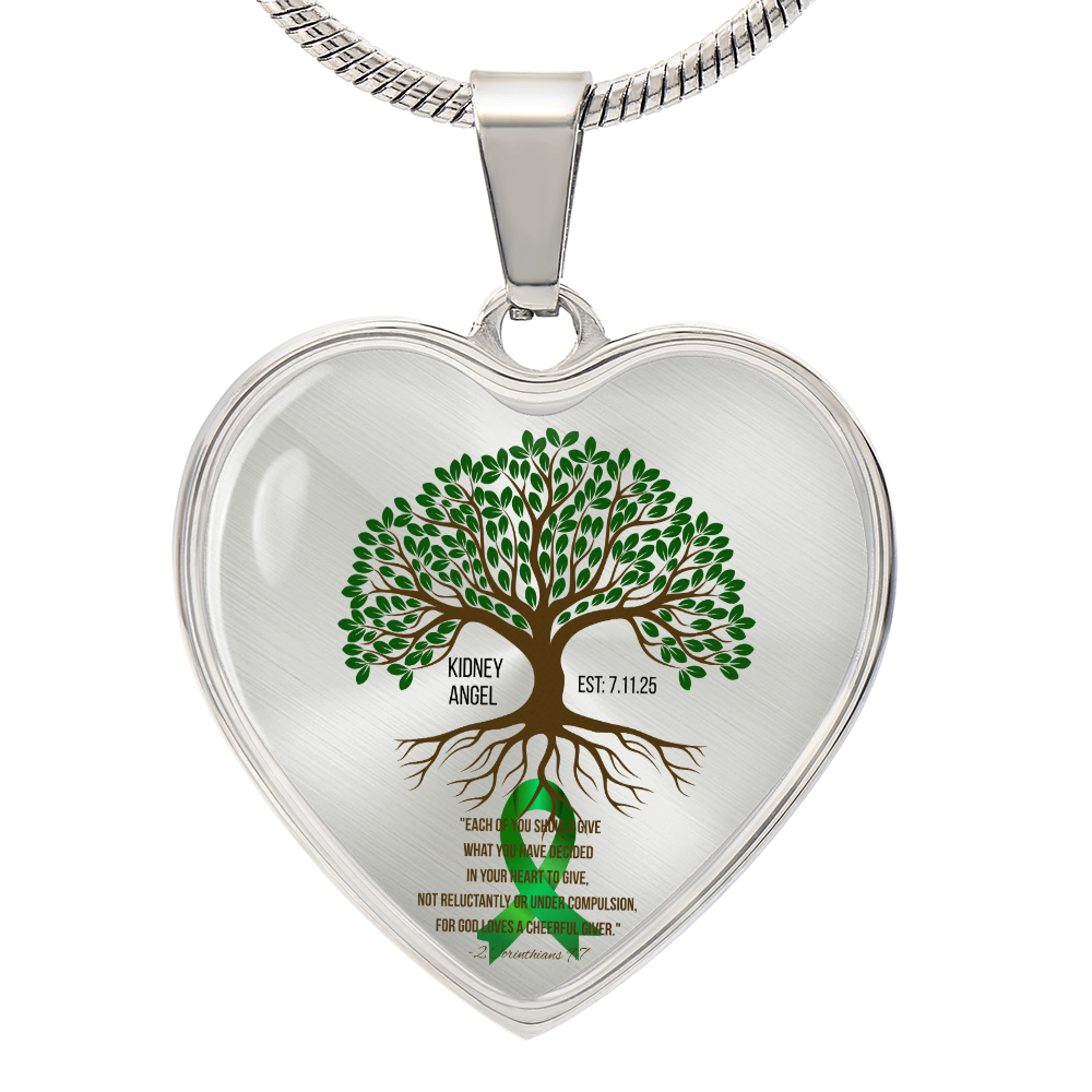 Kidney Angel Donor Personalized Heart