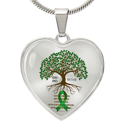 Kidney Angel Donor Personalized Heart