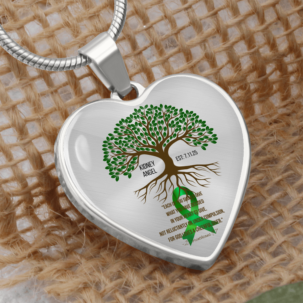 Kidney Angel Donor Personalized Heart