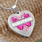 I'm a Survivor Heart Pendant