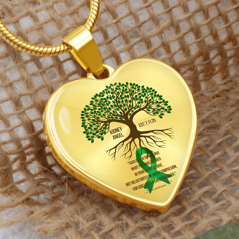 Kidney Angel Donor Personalized Heart