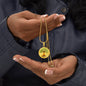 The Tree of Life: Personalized Kidney Transplant Milestone Circle Pendant