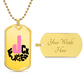 F*ck Cancer Dog Tag