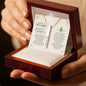 Marked by Strength: Personalized Love Knot Necklace | Organ Transplant Survivor & Rebirthday Gift