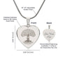 The Gift of Life: Personalized Transplant Tree of Life Necklace