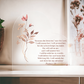 Psalms 91 Acrylic Heart Plaque