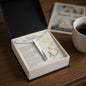 The Unbroken Story: Personalized 4-Sided Vertical Bar Necklace | Transplant Survivor & Rebirthday Gift