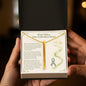 The Unbroken Story: Personalized 4-Sided Vertical Bar Necklace | Transplant Survivor & Rebirthday Gift