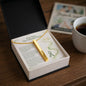 The Unbroken Story: Personalized 4-Sided Vertical Bar Necklace | Transplant Survivor & Rebirthday Gift