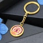 Fight Breast Cancer Warrior Keychain