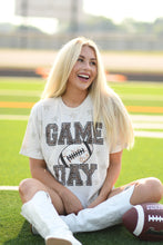 Load image into Gallery viewer, Game Day Leopard Football Tee
