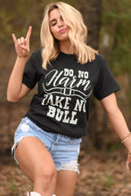 Load image into Gallery viewer, Do No Harm - Take No Bull Tee
