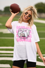 Load image into Gallery viewer, Georgia Pink Bulldog Tee
