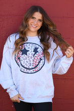 Load image into Gallery viewer, Leopard Baseball Smiley Sweatshirts/Tees
