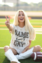 Load image into Gallery viewer, Game Day Leopard Football Tee
