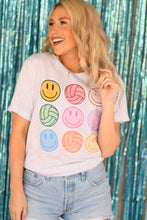 Load image into Gallery viewer, Volleyball Smiley Tee
