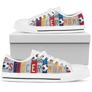 Soccer Mom - Women’s Low Top Shoes White