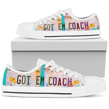 Load image into Gallery viewer, Got em Coach - Unisex Low Top Shoes White
