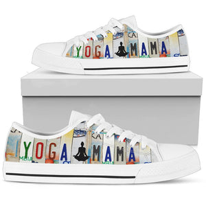 Yoga Mama - Women’s Low Top Shoes White