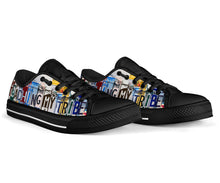 Load image into Gallery viewer, Teaching my Tribe - Unisex Low Top Shoes Black
