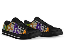 Load image into Gallery viewer, Warrior - Unisex Low Top Shoes Black
