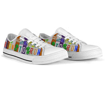 Load image into Gallery viewer, Born to Run - Unisex Low Top Shoes White
