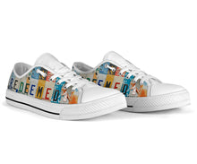 Load image into Gallery viewer, Redeemed - Unisex Low Top Shoes White
