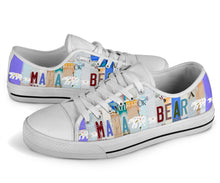 Load image into Gallery viewer, Mama Bear - Women’s Low Top Shoes White
