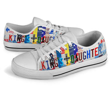 Load image into Gallery viewer, Kings Daughter - Women’s Low Top Shoes White
