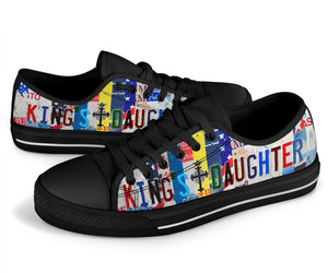 Kings Daughter - Women’s Low Top Shoes Black