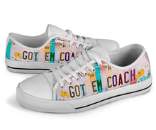 Load image into Gallery viewer, Got em Coach - Unisex Low Top Shoes White
