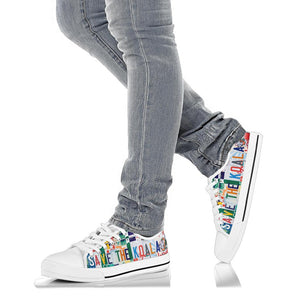 Save The Koala - Unisex Low Top Shoes White