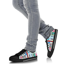 Load image into Gallery viewer, Hope For A Cure - Unisex Low Top Shoes Black
