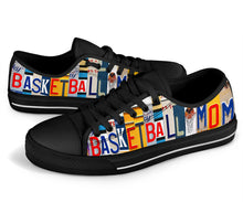 Load image into Gallery viewer, Basketball Mom - Women’s Low Top Shoes Black
