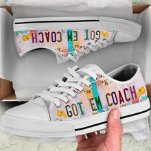 Load image into Gallery viewer, Got em Coach - Unisex Low Top Shoes White
