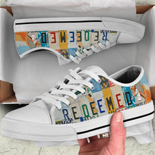 Load image into Gallery viewer, Redeemed - Unisex Low Top Shoes White
