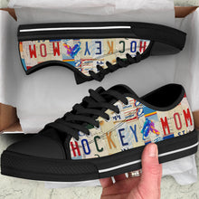 Load image into Gallery viewer, Hockey Mom - Women’s Low Top Shoes Black
