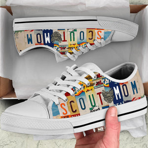 Scout Mom - Women’s Low Top Shoes White